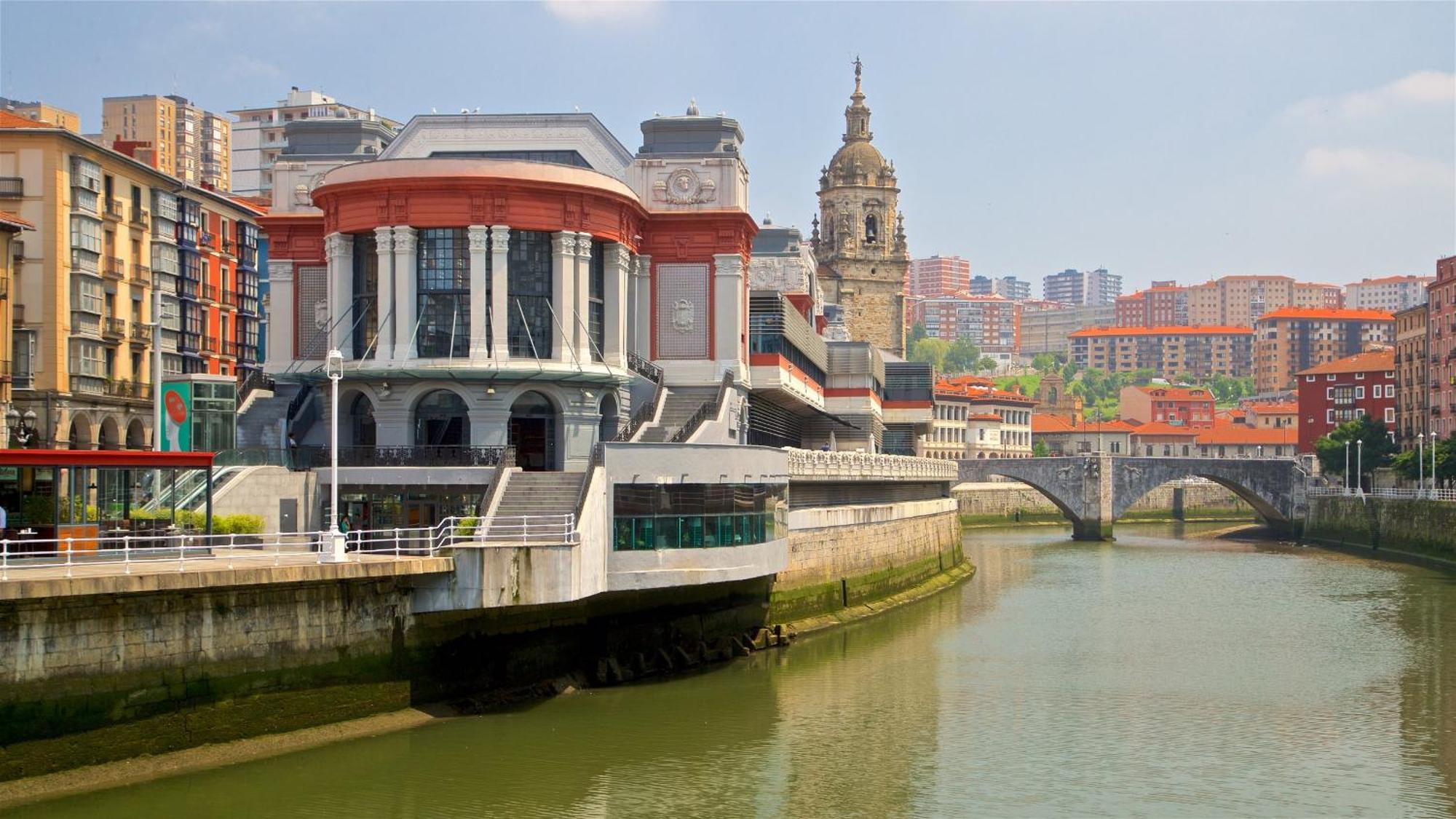 3 Hab Dobles, 2 Banos, Ac, Junto Al Casco Viejo Ol Daire Bilbao Dış mekan fotoğraf